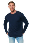 Herren Merino Langarmshirt 190 Dunkelmarine