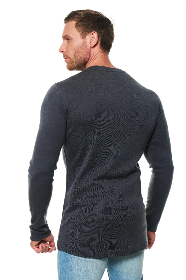 Men's Merino Long Sleeve Shirt 260 Iron Grey