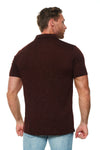 Men's Merino Polo 165 Bordo