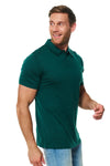 Men's Merino Polo 165 Forest Green