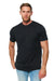 Men's Merino Wool Henley T-shirt 170 Charcoal Grey