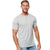 Henley-T-Shirt aus Merinowolle für Herren 170 Heathered Grey
