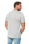 Men's Merino Wool Henley T-shirt 170 Heather Grey