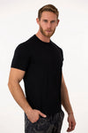 Herren Merino T-Shirt 165 Schwarz
