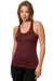 Women's Merino Wool Tank Top Burgundy