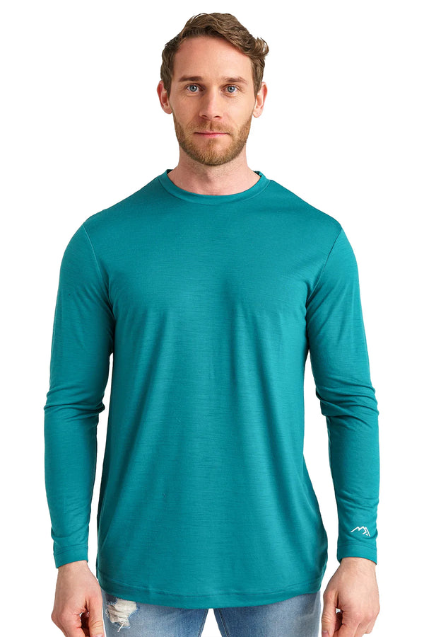 Men's Merino Long Sleeve 170 Garden Green