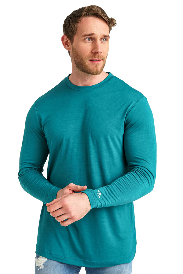Men's Merino Long Sleeve 170 Garden Green