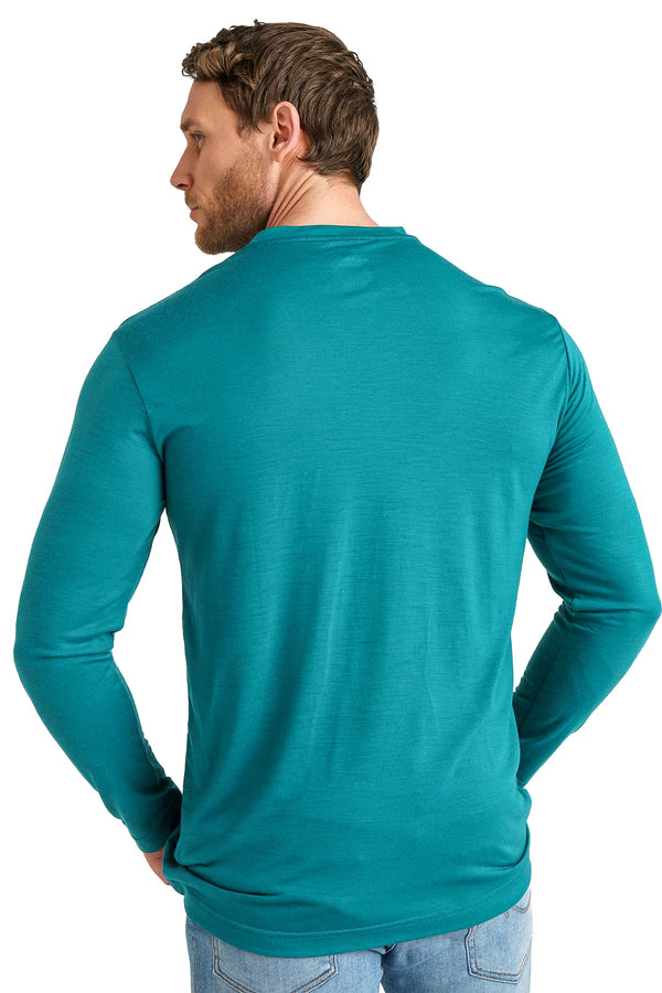 Men's Merino Long Sleeve 170 Garden Green