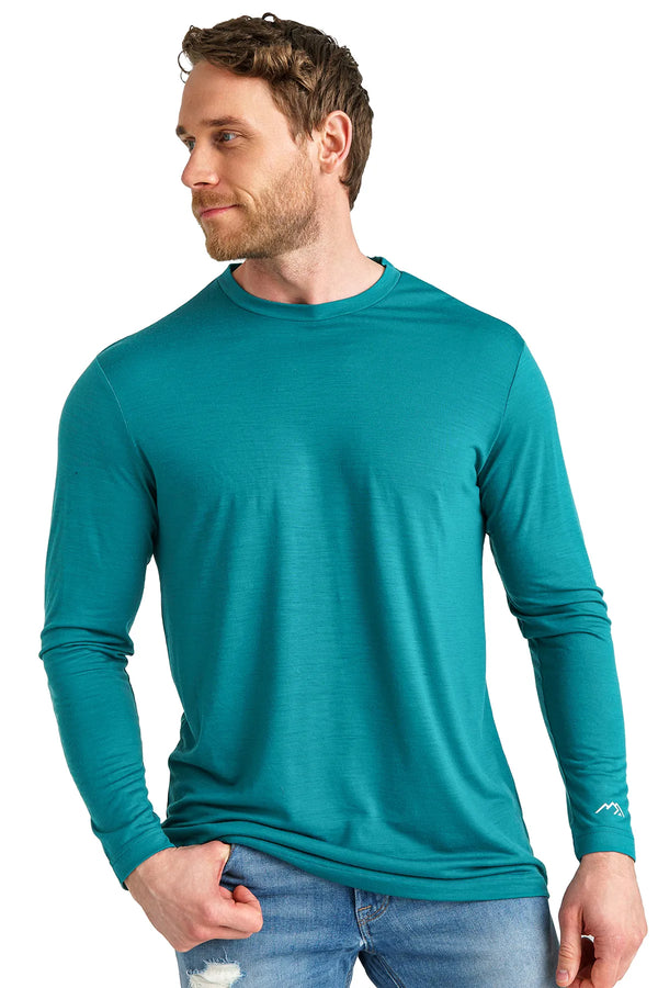 Men's Merino Long Sleeve 170 Garden Green