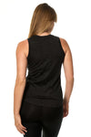 Women's Merino Wool Basic Tank Top Charcoal