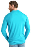 Men's Merino Long Sleeve 170 Aqua Blue