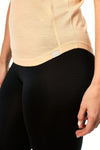 Women's Merino Wool Basic Tank Top Peach