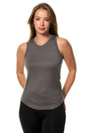 Women's Merino Wool Basic Tank Top Perfect Grey