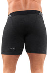 Men's Merino Boxers 170 Brief Charcoal Grey (2 Pack)