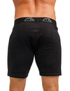 Herren Merino Boxershorts 170 Schwarz Extra Lang (1er Pack)