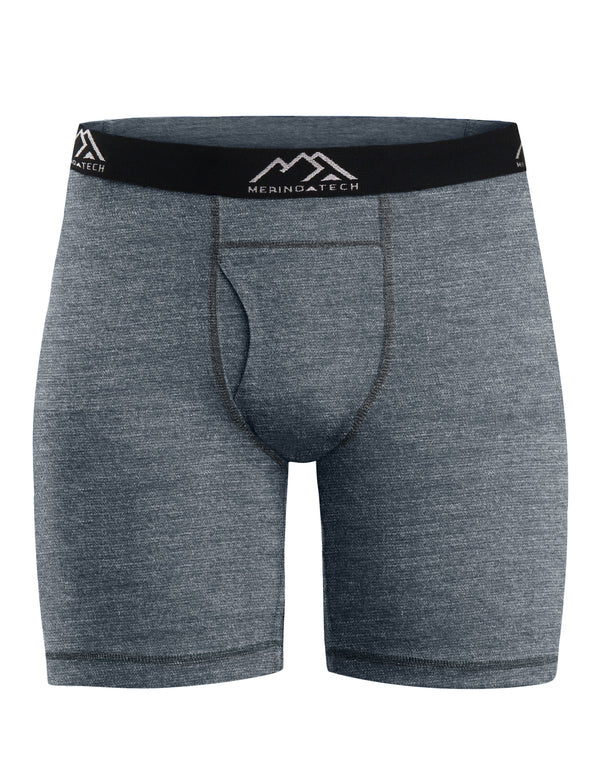 Men's Merino Boxers 170 Iron Extra Long (1 pack)
