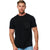 Men's Merino Wool Black Pocket T-Shirt