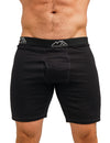 Herren Merino Boxershorts 170 Schwarz Extra Lang (1er Pack)