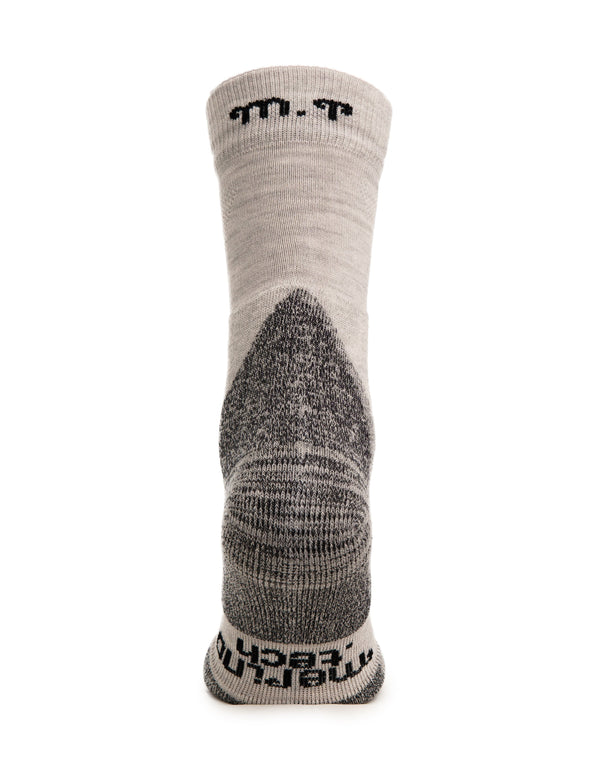 Wandersocken aus Merinowolle - (2er-Pack) Nebelgrau