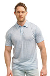 Men's Merino Polo 165 Arctic Ice