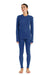 Damen Merino Thermo-Set 165 Windsor Blue