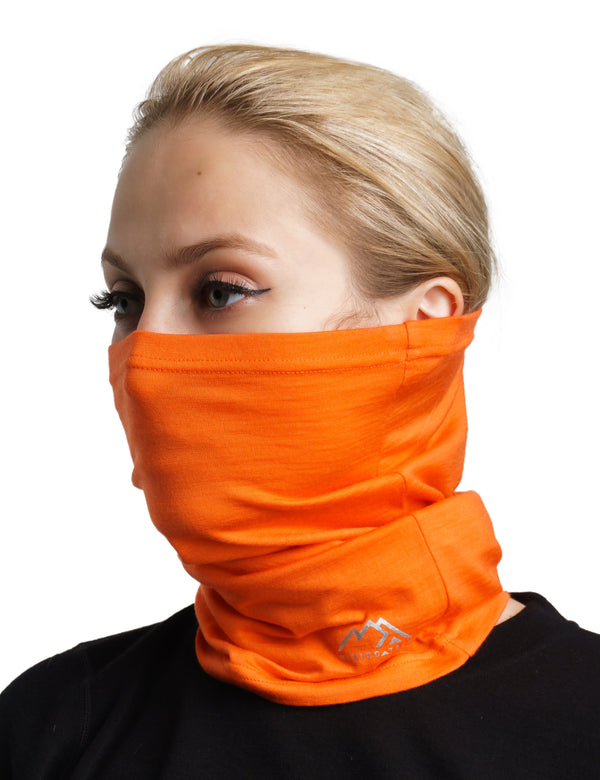 Merino Halstuch 165 Tiger Orange