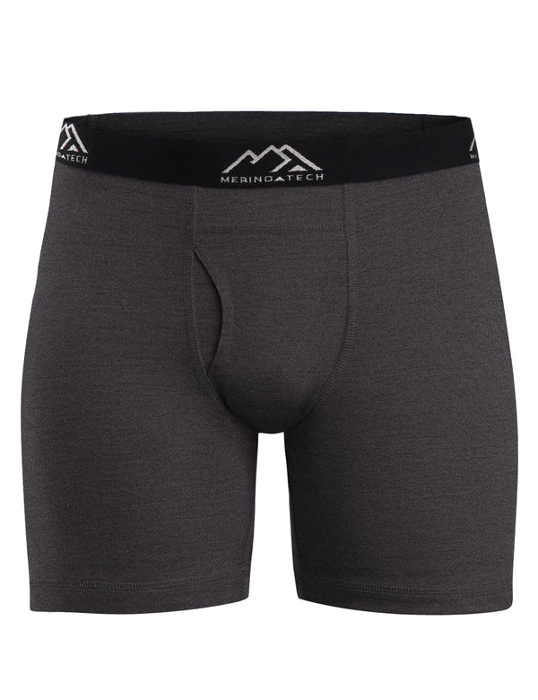 Herren Merino Boxershorts 120 Anthrazit (1er Pack)