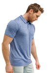 Men's Merino Polo 165 Deep Blue