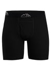 Herren Merino Boxershorts 170 Schwarz Extra Lang (1er Pack)