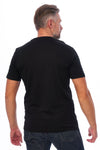 Herren Merino T-Shirt Grau Schwarz