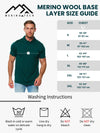 Herren Merino Polo 165 Schwarz