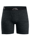 Men's Merino Boxers 170 Brief Charcoal Grey (2 Pack)