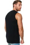 Men's Merino Wool Tank Top Black