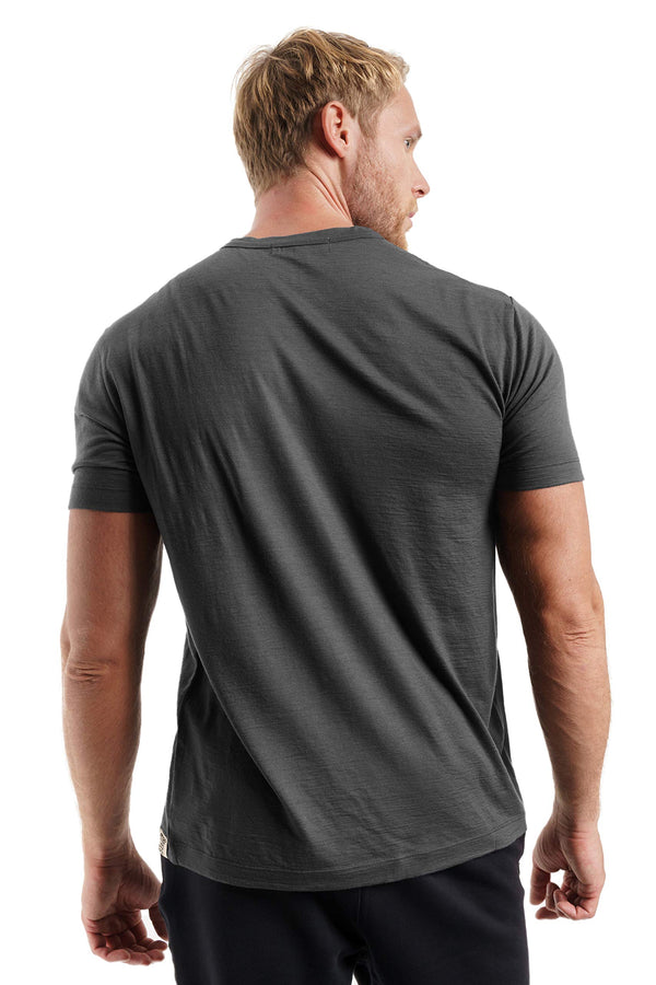 Men's Merino Wool T-shirt Iron
