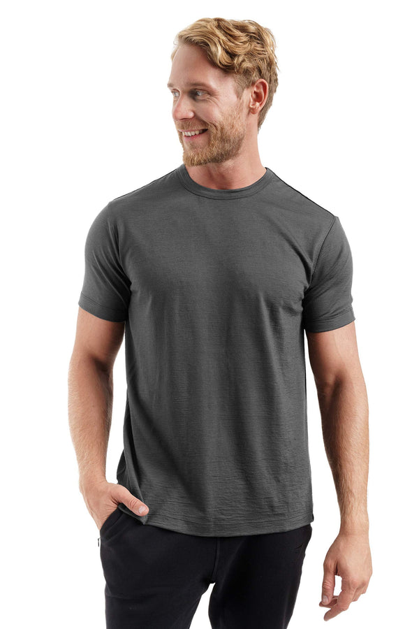 Men's Merino Wool T-shirt Iron
