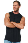 Men's Merino Wool Tank Top Charcoal Grey