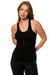 Women's Merino Wool Tank Top Black