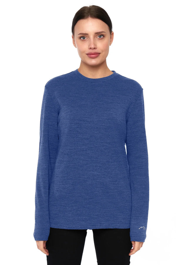 Women's Merino Long Sleeve Shirt 170 Chicago Blues