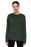 Women's Merino Long Sleeve Shirt 170 Leaf Green