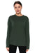 Women's Merino Long Sleeve Shirt 170 Leaf Green