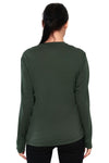 Women's Merino Long Sleeve Shirt 170 Leaf Green