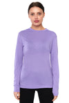 Women's Merino Long Sleeve Shirt 170 Bright Violet