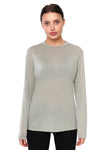 Women's Merino Long Sleeve Shirt 170 Silver Grey