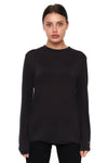 Damen Merino Langarmshirt 170 Anthrazit