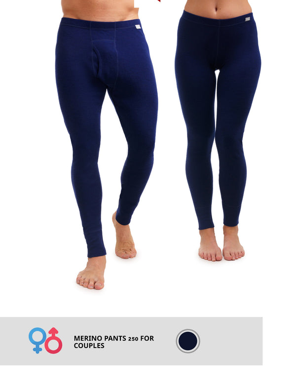 Merinohose 250 für Paare Navy