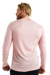 Herren Merino Langarmshirt 165 Pale Coral