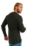 Men's Merino Long Sleeve 320 Army Green