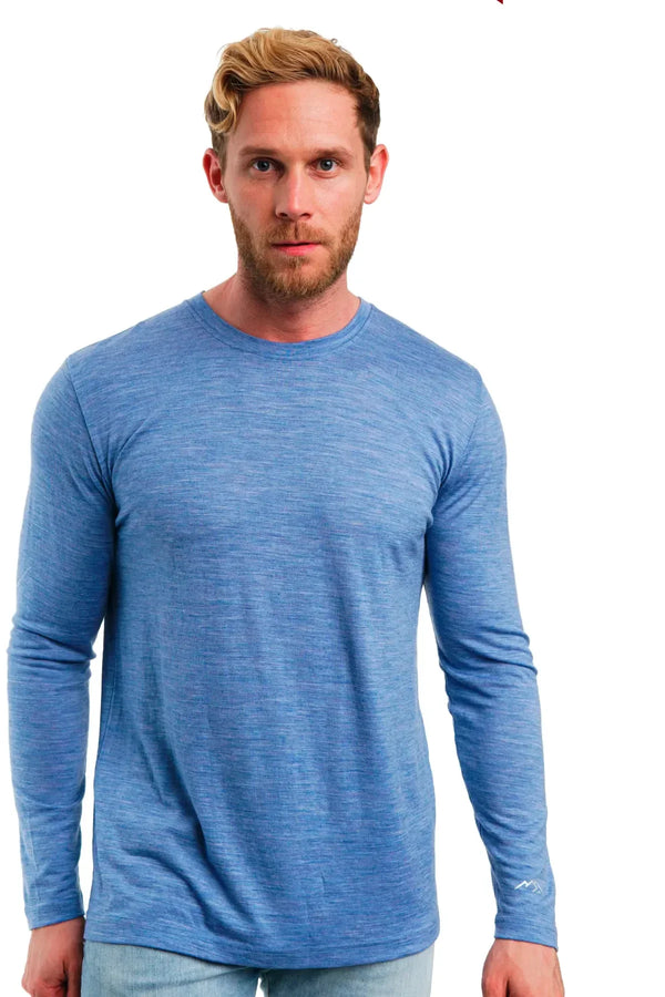 Men's Merino Long Sleeve 165 Deep Blue