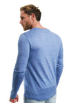 Men's Merino Long Sleeve 165 Woodland Grey Blue