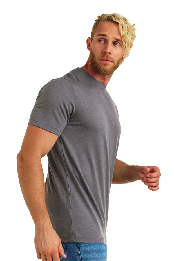 Herren Merino T-Shirt 165 Perfect Grey